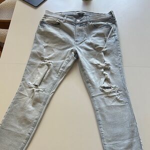 PacSun Light blue Stacked Skinny Jeans